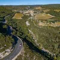 Gorges de La Cesse & Brian vue aérienne