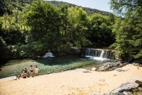 camping-plage-bord-riviere-herault-3 © Camping Les Cerisiers du Jaur****